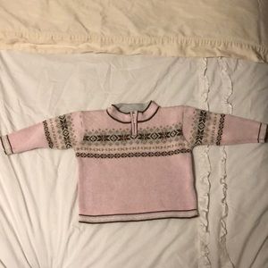 Hanna Andersson Quarter-zip sweater